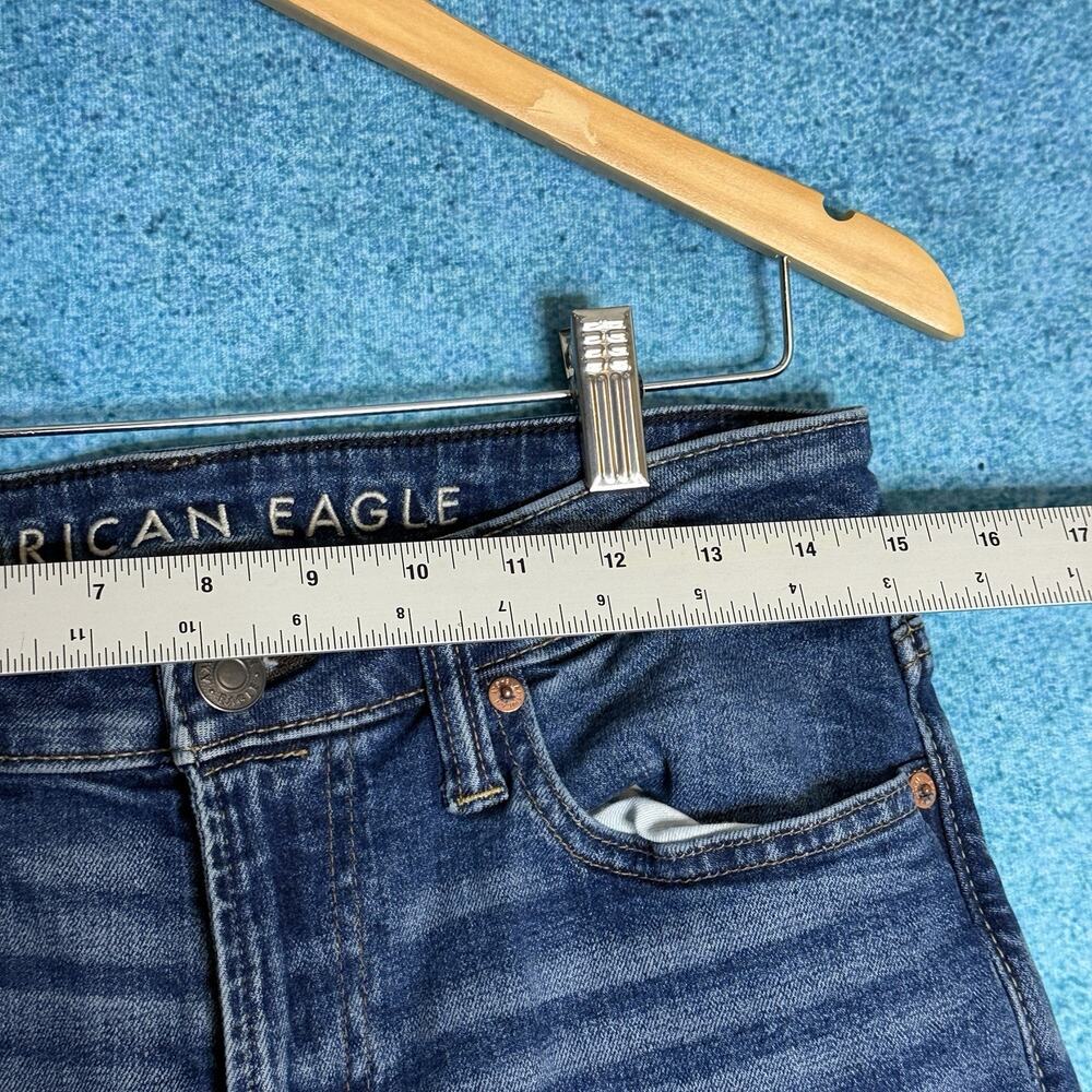 American Eagle Jeans Mens 29x34 AirFlex Plus Athletic Skinny Fits 30x32 - Picture 4 of 15